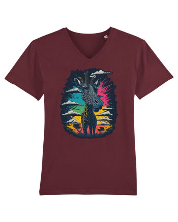 Girafa Neon Burgundy