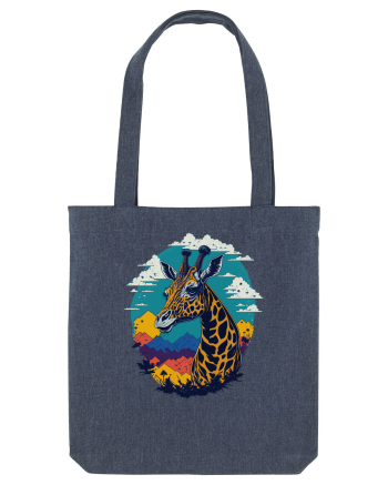 Girafa semiprofil Midnight Blue