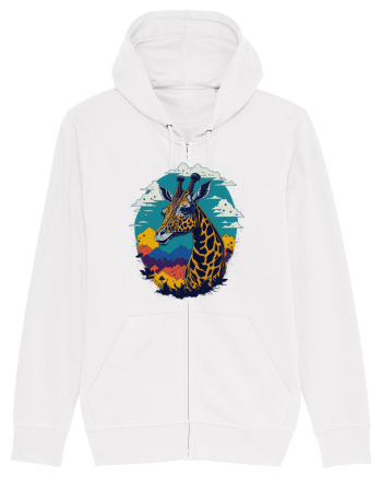 Girafa semiprofil White