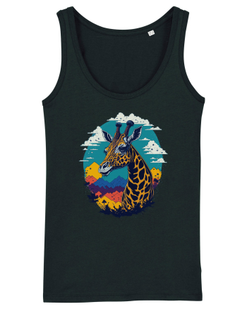Girafa semiprofil Black