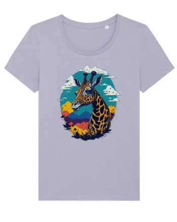 Girafa semiprofil Lavender