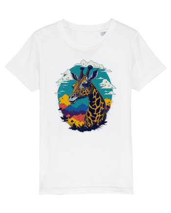 Girafa semiprofil White