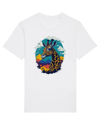 Girafa semiprofil White
