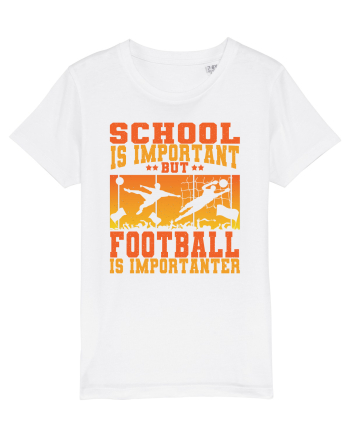 School Is Important But Football Is Importanter White