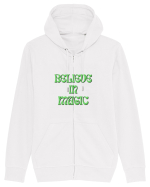 BELIEVE IN MAGIC Hanorac cu fermoar Unisex Connector