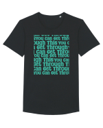 this... Tricou mânecă scurtă guler larg Bărbat Skater