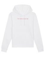 Talk a litter nice to yourself today Hanorac Unisex Drummer