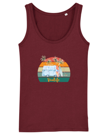 Vanlife Beach Burgundy
