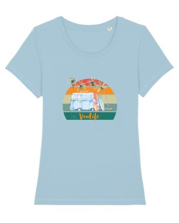 Vanlife Beach Sky Blue