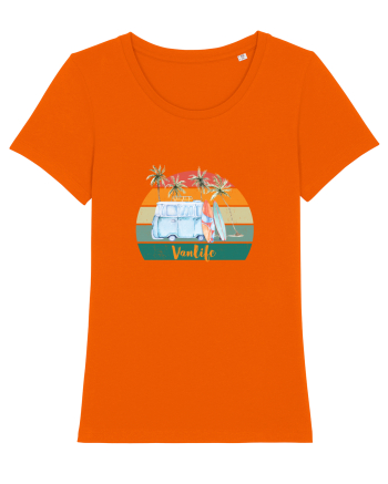 Vanlife Beach Bright Orange