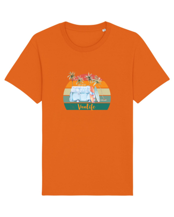 Vanlife Beach Bright Orange
