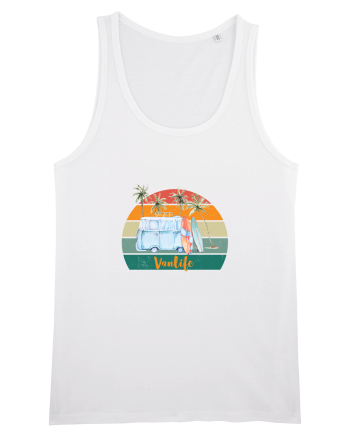Vanlife Beach White