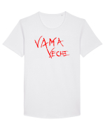 Vama Veche Red Tricou mânecă scurtă guler larg Bărbat Skater