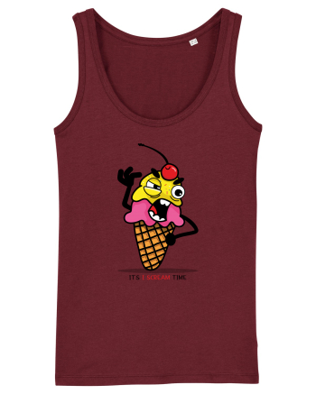 It`s I scream time Burgundy