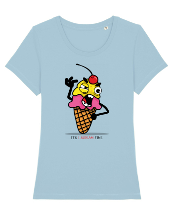 It`s I scream time Sky Blue