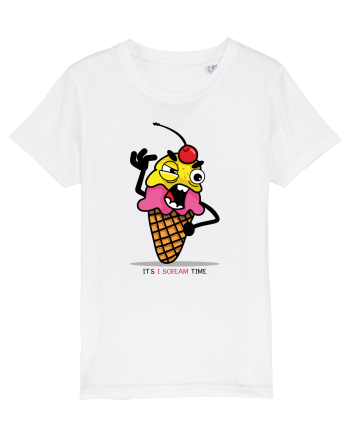 It`s I scream time White
