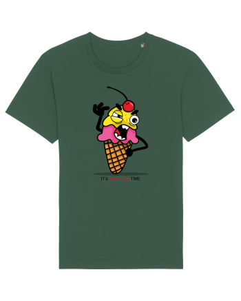 It`s I scream time Bottle Green