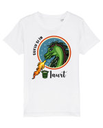 Suflu și în iaurt Tricou mânecă scurtă  Copii Mini Creator