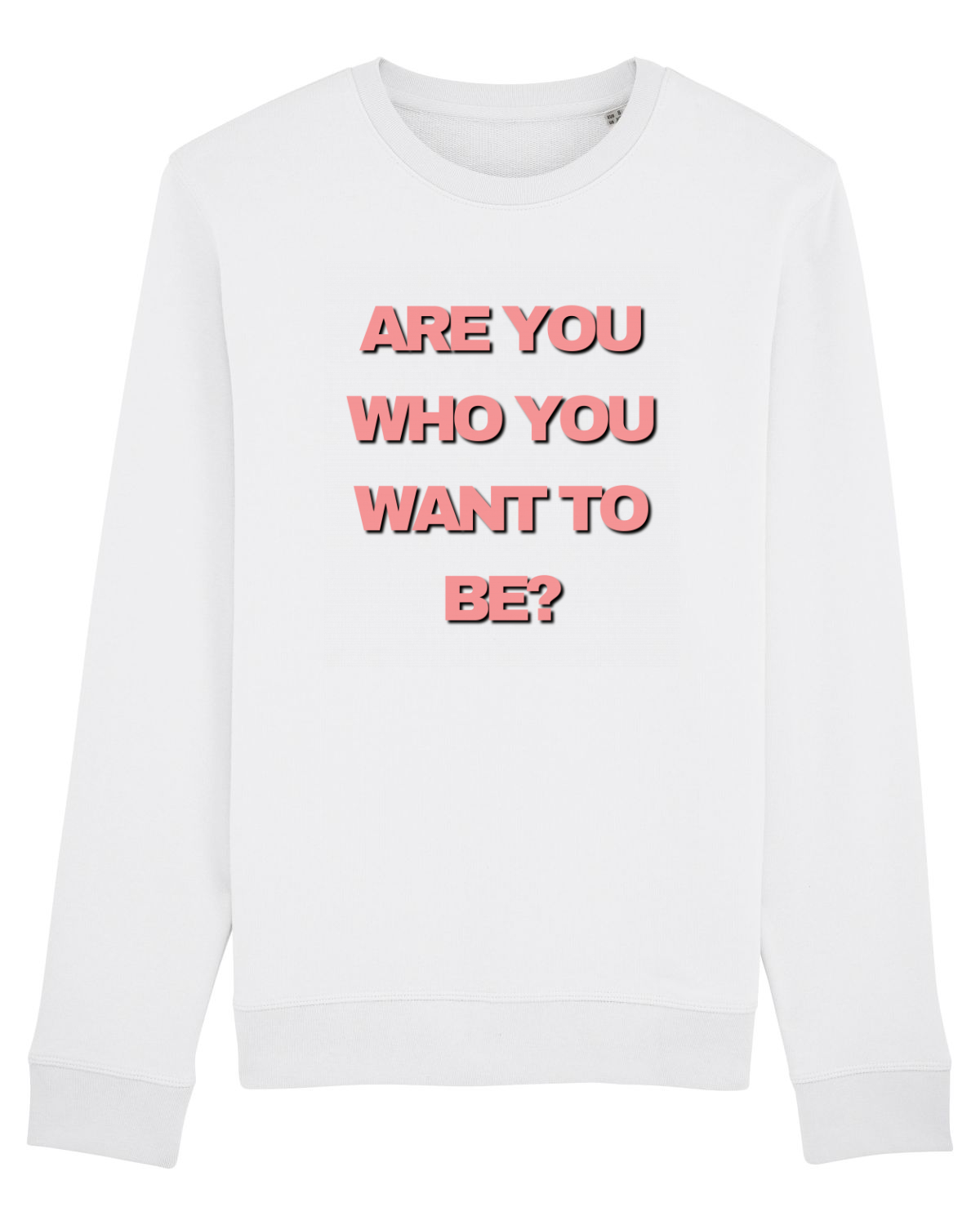 Bluză mânecă lungă Unisex Rise White