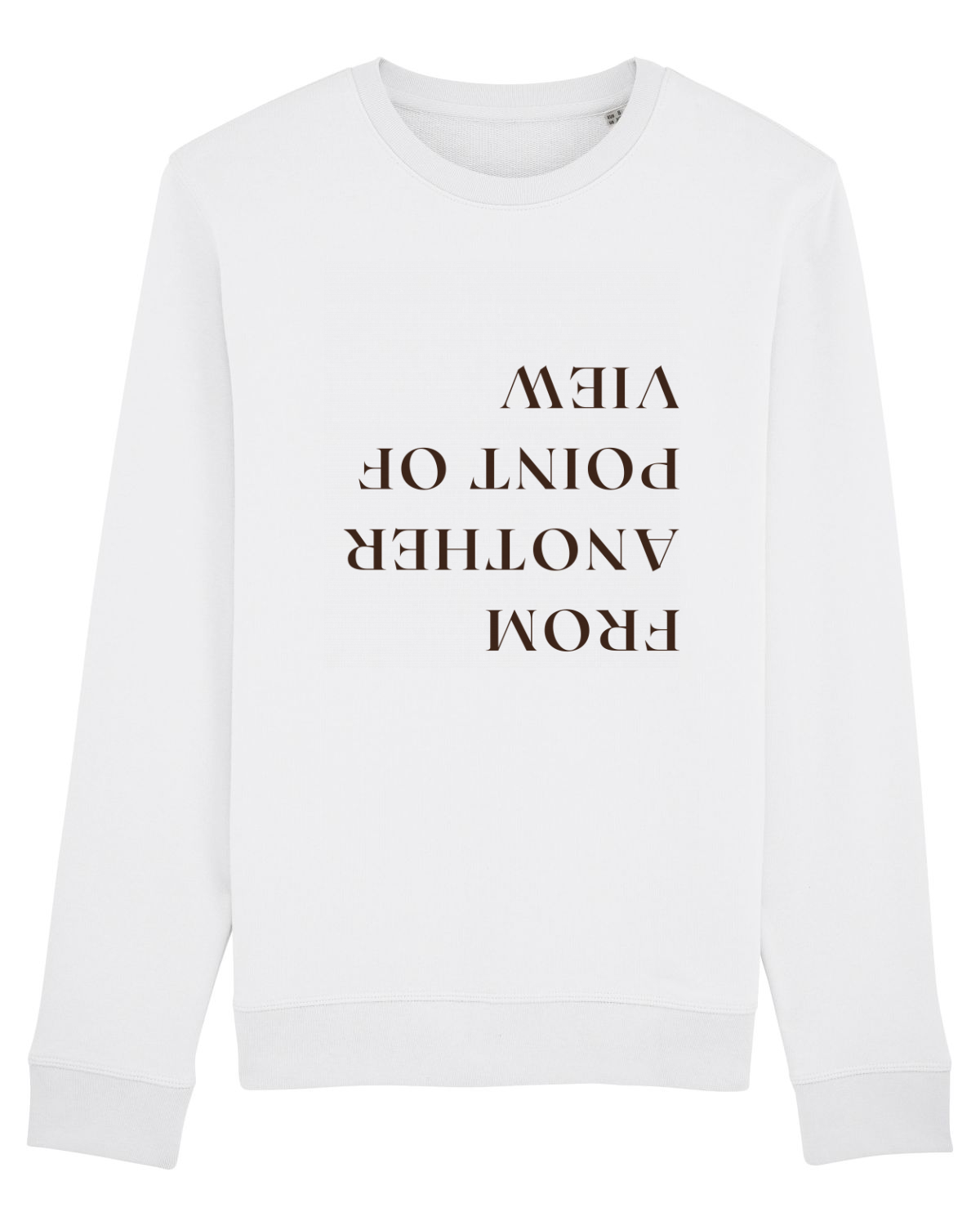 Bluză mânecă lungă Unisex Rise White