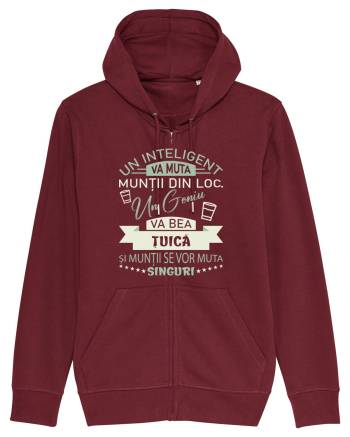 I love țuică Burgundy