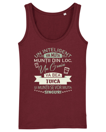 I love țuică Burgundy