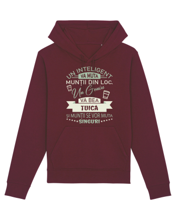 I love țuică Burgundy