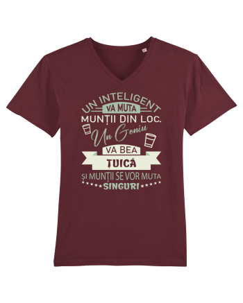 I love țuică Burgundy