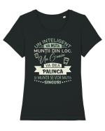 I love palincă Tricou mânecă scurtă guler larg fitted Damă Expresser
