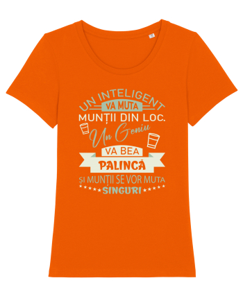 I love palincă Bright Orange