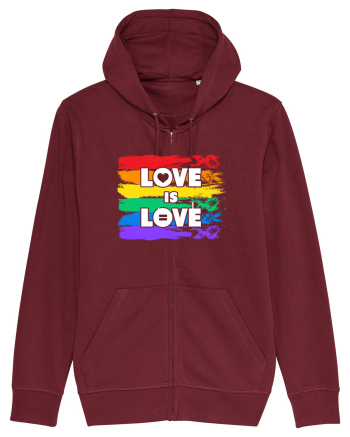 Love is Love Burgundy