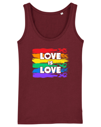 Love is Love Burgundy