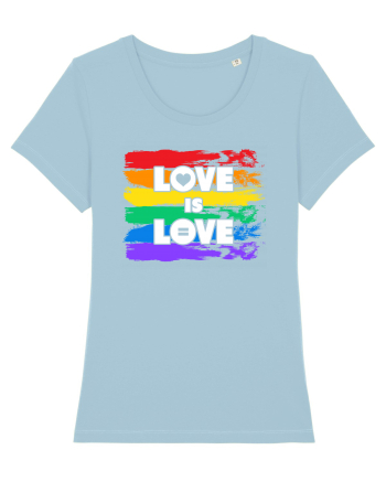 Love is Love Sky Blue