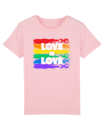Love is Love Tricou mânecă scurtă  Copii Mini Creator