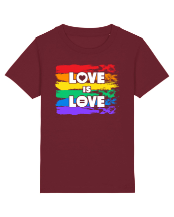 Love is Love Burgundy