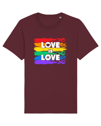 Love is Love Burgundy