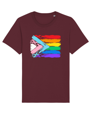 Pride Vintage Flag Burgundy