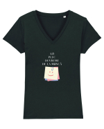 AZI PLEC DEVREME DE LA MUNCĂ Tricou mânecă scurtă guler V Damă Evoker