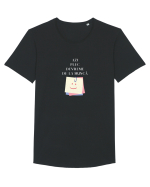 AZI PLEC DEVREME DE LA MUNCĂ Tricou mânecă scurtă guler larg Bărbat Skater