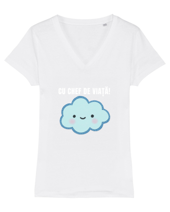 CU CHEF DE VIAȚĂ CLOUD White