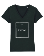 ACEST TRICOU MĂ REPREZINTĂ Tricou mânecă scurtă guler V Damă Evoker