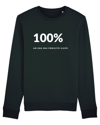 100% - AM CEA MAI FERICITĂ VIAȚĂ Black
