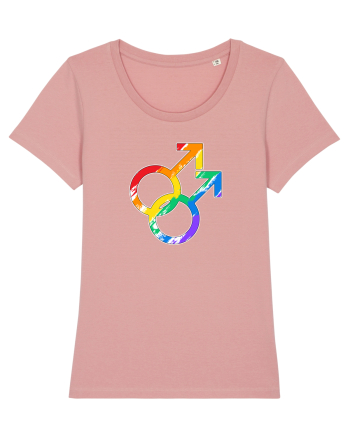 Gay Vintage Hearts Symbol Canyon Pink