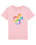 Gay Vintage Hearts Symbol Tricou mânecă scurtă  Copii Mini Creator