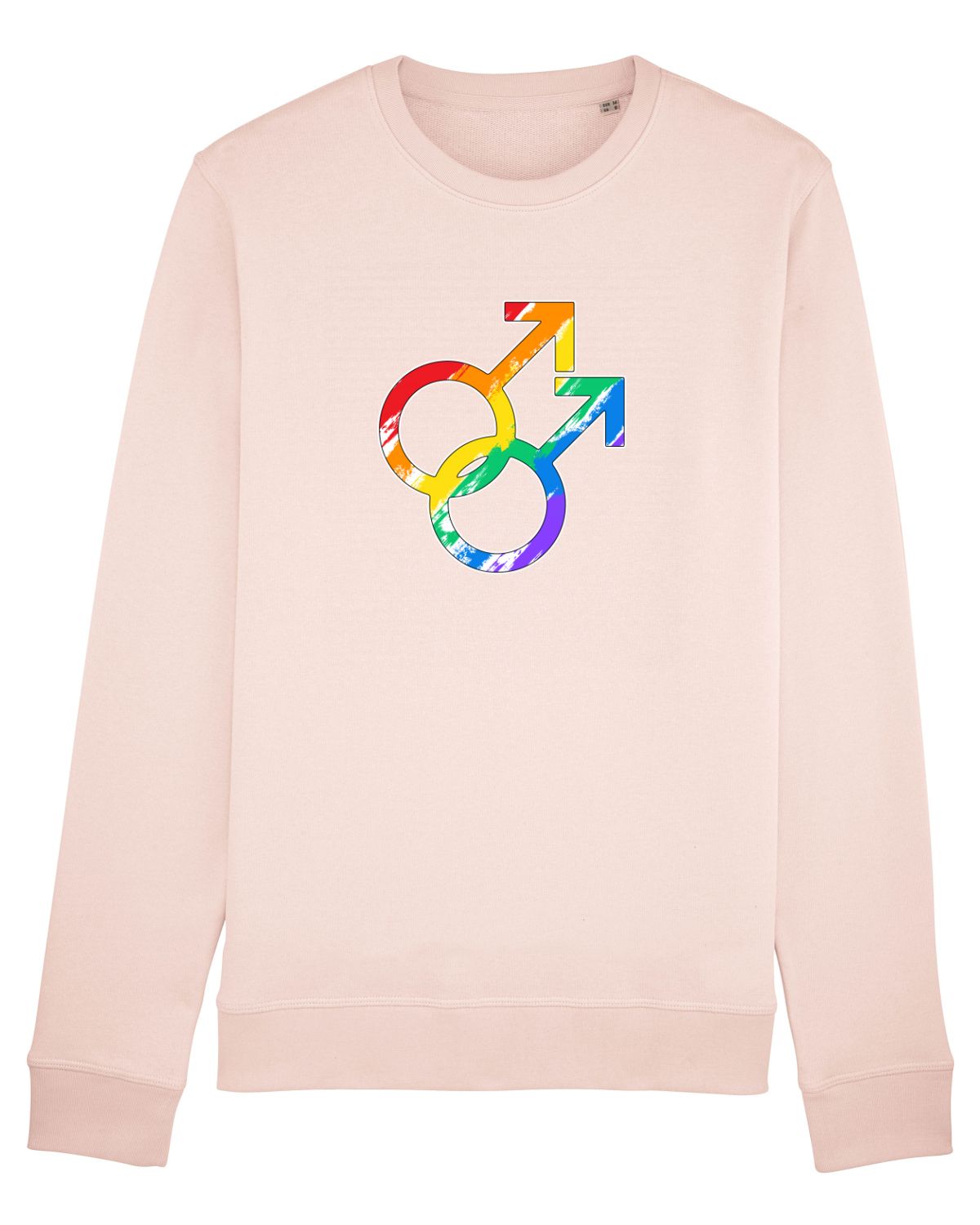 Bluză mânecă lungă Unisex Rise Candy Pink