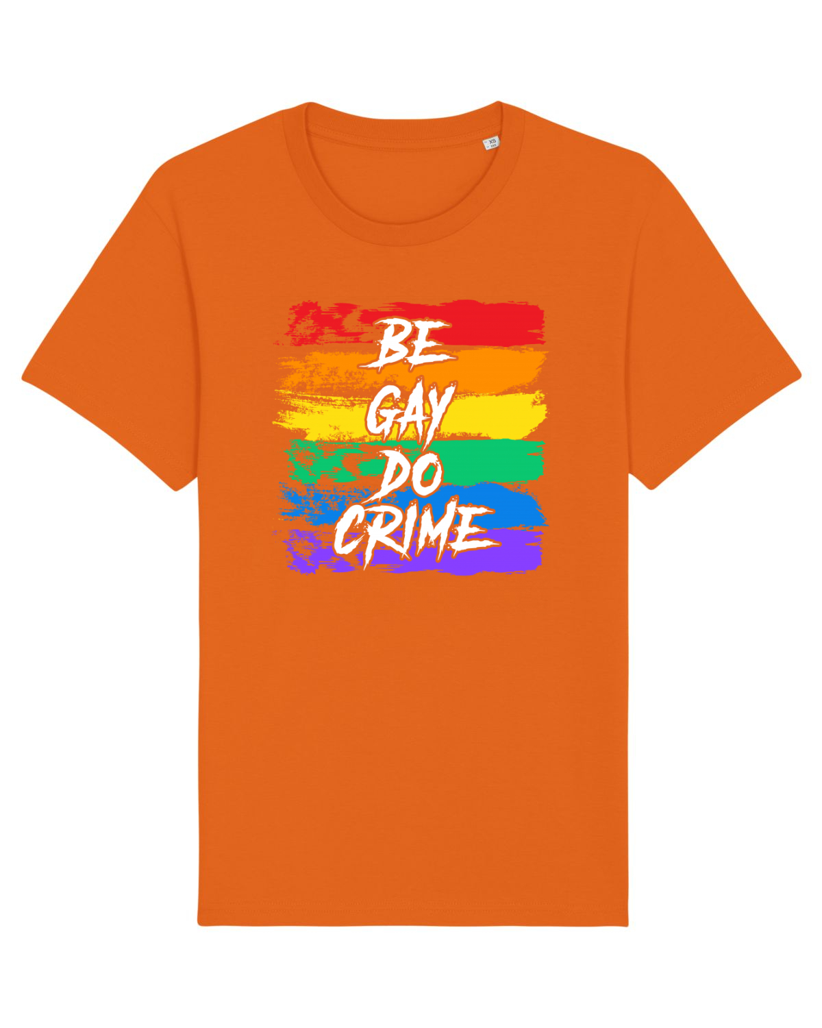Tricou mânecă scurtă Unisex Rocker Bright Orange
