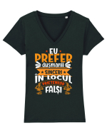 Preferință Tricou mânecă scurtă guler V Damă Evoker