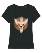 Chihuahua Tricou mânecă scurtă guler larg fitted Damă Expresser