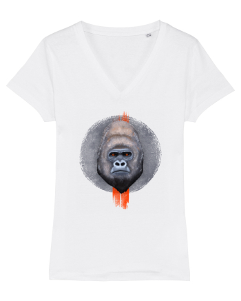 Silverback Gorilla White
