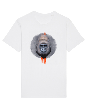 Silverback Gorilla White